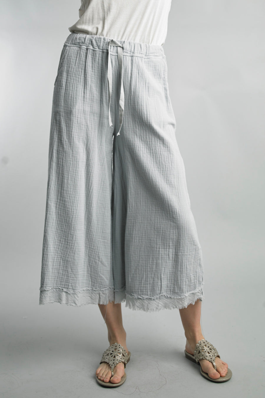 Mango Women's Cotton Culottes Pants | CoolSprings Galleria